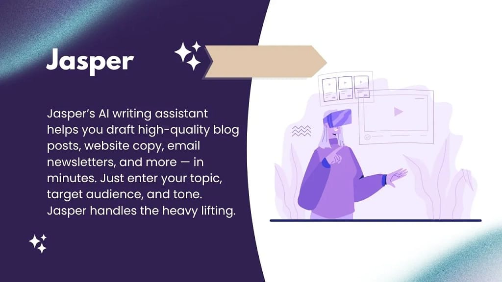 Jasper - Best AI Writing Tool for Small Businesses